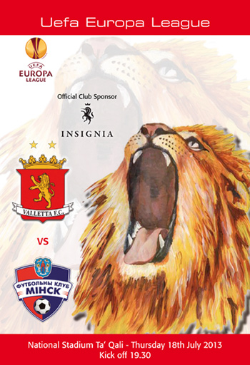 Valletta FC 2013 Programme