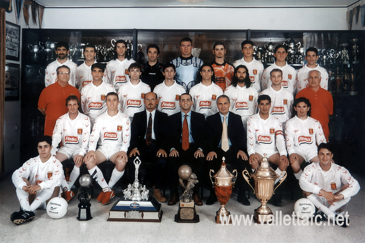 Valletta FC Champions 1996 - 1997